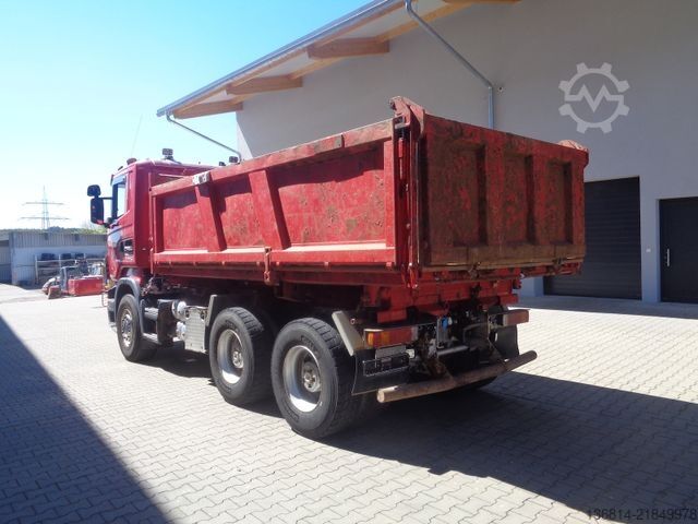 Billenő teherautó SCANIA R580 6x4 BB Bordmatik WE-System Retarder AHK