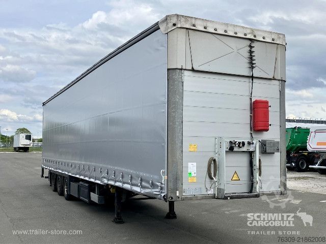 Otvorena poluprikolica sa ceradom Schmitz Cargobull Curtainsider Mega Staplerhalterung Getränke