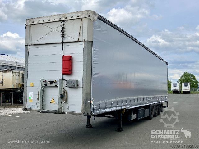 Otvorena poluprikolica sa ceradom Schmitz Cargobull Curtainsider Mega Staplerhalterung Getränke