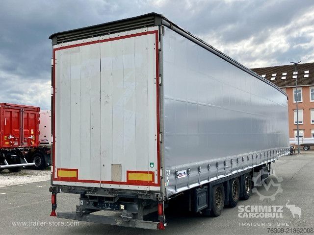 Otvorena poluprikolica sa ceradom Schmitz Cargobull Curtainsider Mega Staplerhalterung Getränke