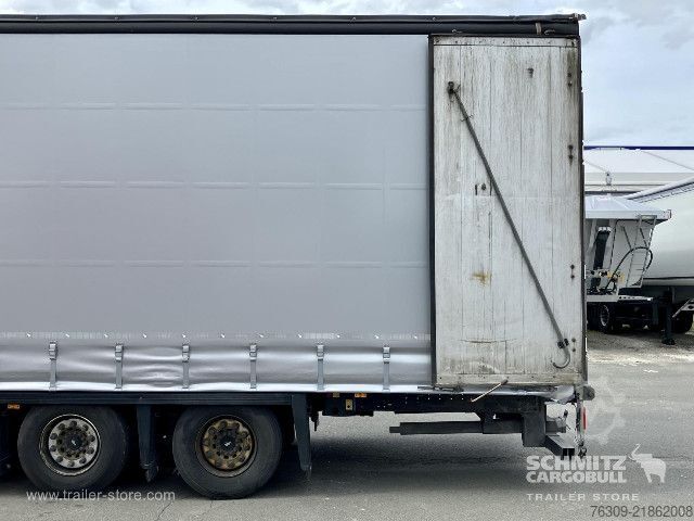 Otvorena poluprikolica sa ceradom Schmitz Cargobull Curtainsider Mega Staplerhalterung Getränke