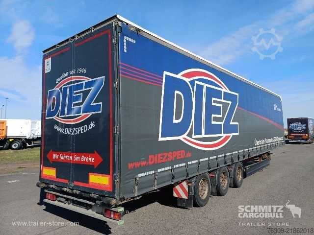 Semirremolque abierto con toldo Berger Curtainsider Mega