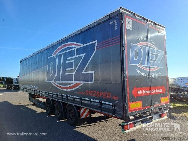 Semirremolque abierto con toldo Berger Curtainsider Mega