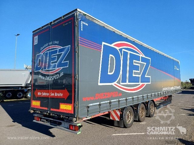 Semirremolque abierto con toldo Berger Curtainsider Mega