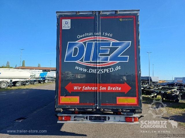 Semirremolque abierto con toldo Berger Curtainsider Mega