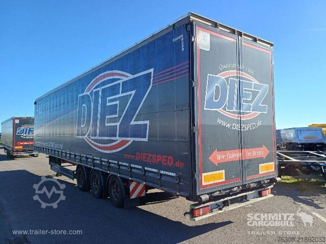 Semirremolque abierto con toldo Berger Curtainsider Mega