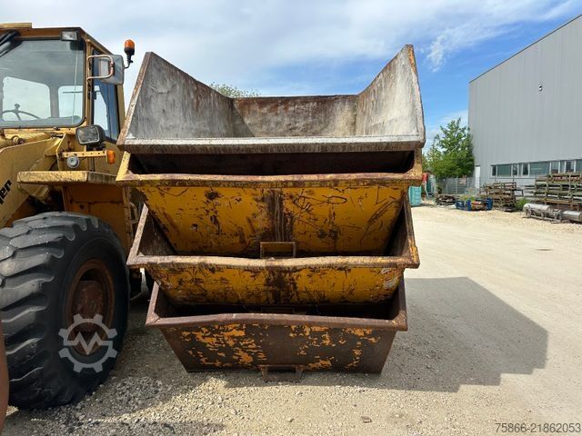 Autocamion basculant  4xAbsetzcontainer 5,5cbm offen