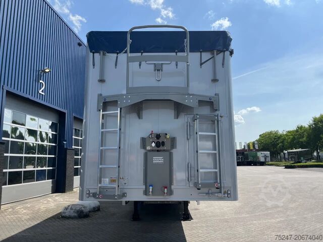 Ruchoma podłoga Knapen Trailers K200 - 92m3 Hogedrukreiniger *huren / leasen*