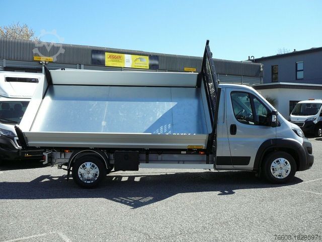 Tippbil skåpbil PEUGEOT Boxer Pritsche 3 Seiten Kipper Premiumaufbau