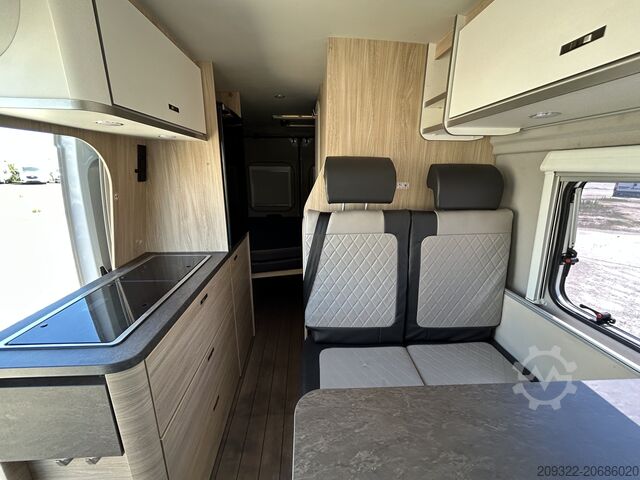 Wohnwagen/Wohnmobil Fiat Weinsberg Carabus 600 K | 4 Posti Letto | Completamente Attrezzato