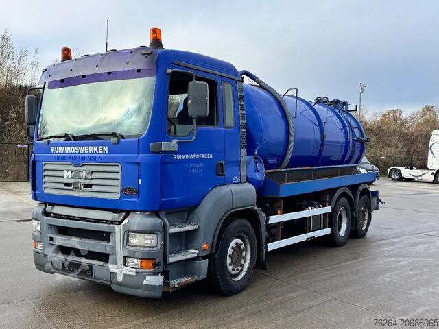 Ассенизаторская машина MAN TGA 26.360 6X2 + IPSAM KOLKENZUIGER 13500L