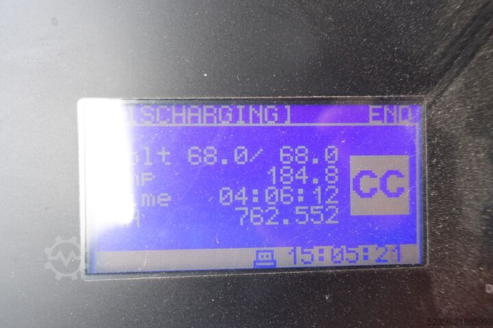 Batéria vysokozdvižného vozíka Linde 80v 6PzS930 81% Staplerbatterie