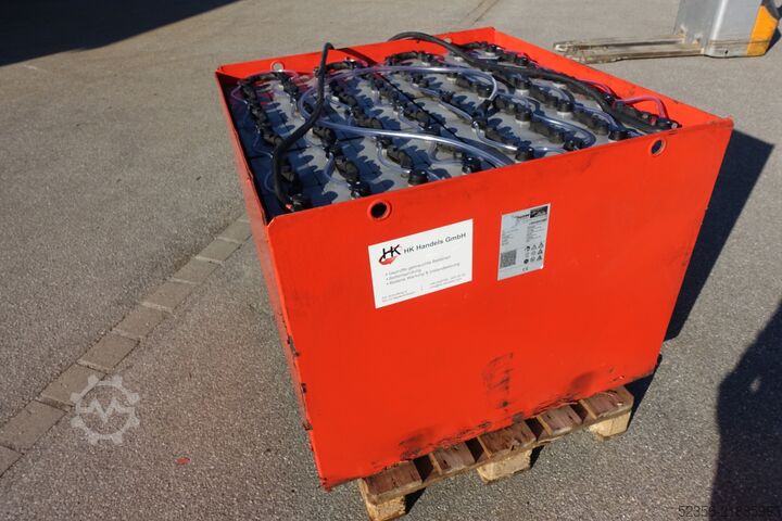 Batéria vysokozdvižného vozíka Linde 80v 6PzS930 81% Staplerbatterie