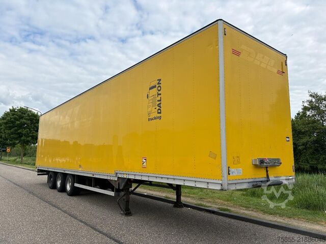 Gesloten bak Talson F 1227 Mega / Closed Box / BPW Axles / NL Trailer