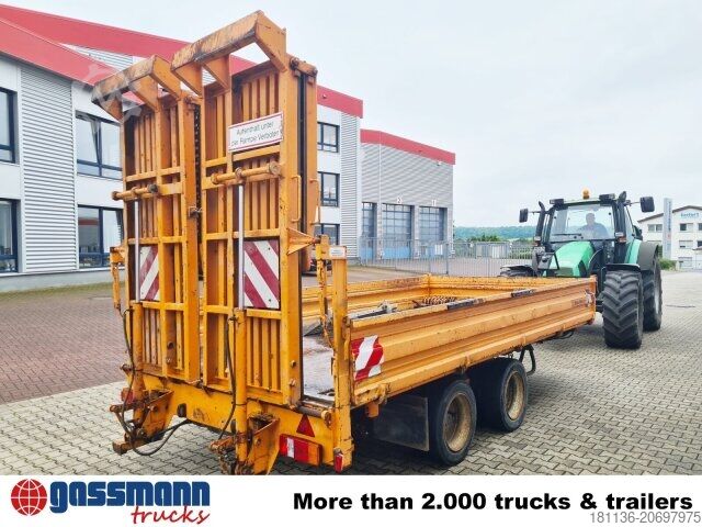 Trīspusējā pašizgāzēja piekabe Müller-Mitteltal ETK-TA, hydr. Auffahrrampen