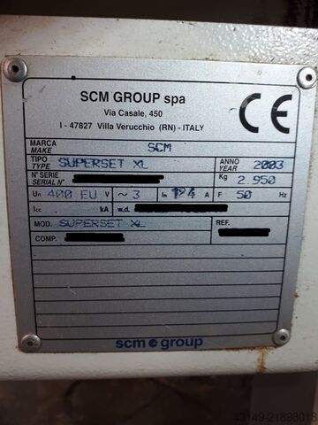 Máy tạo hình SCM Superset XL