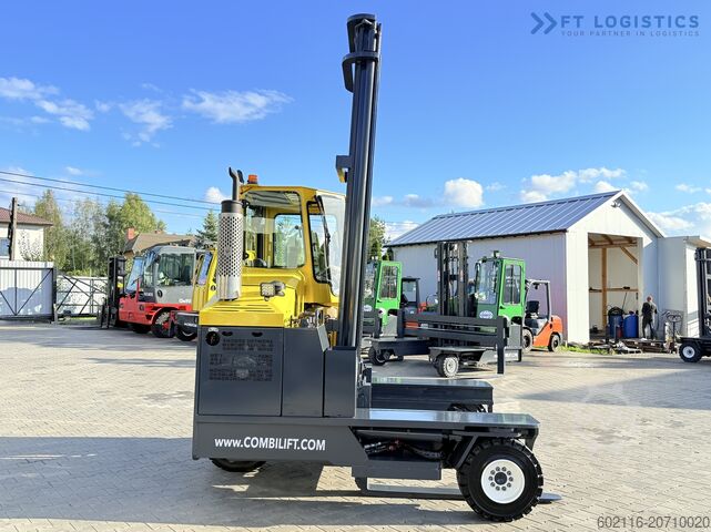 4-way forklift Combilift C5000XL GAS DUPLEX 6000MM FREE LIFT
