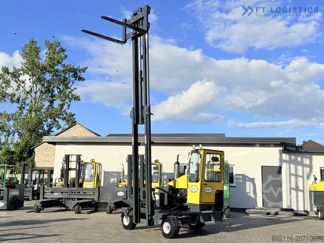 4-way forklift Combilift C5000XL GAS DUPLEX 6000MM FREE LIFT
