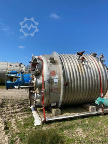 Корпус реактора из нержавеющей стали Inox-Maurer AG, 13 400 литров Inox-Maurer AG 13,400 Litre