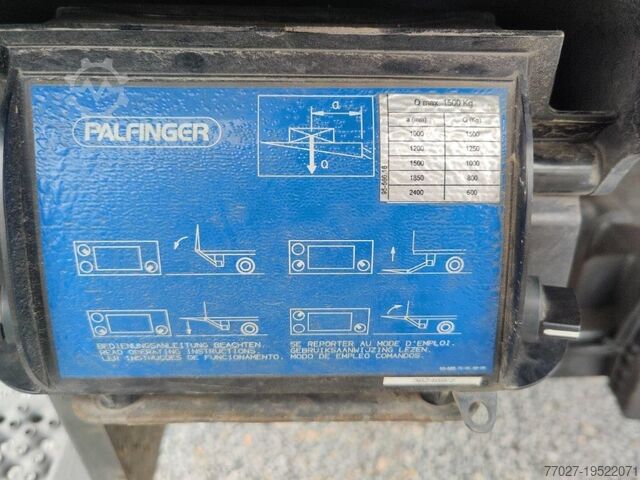 Platforma za učitavanje Mercedes-Benz Atego 1224 Euro6