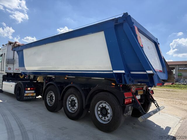 Gjysmërimorkio vetëshkarkuese Schmitz Cargobull SKI 24L Kipper 26cbm mit Plane