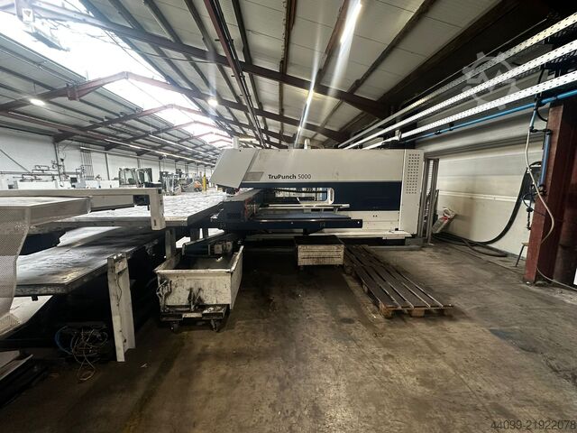 Perforavimo ir kramtymo mašina TRUMPF TruPunch 5000 S01