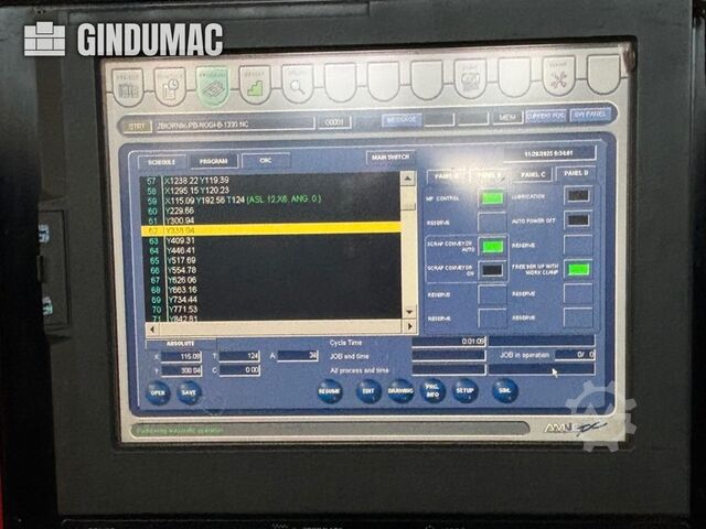 Пробивной станок с ЧПУ AMADA AC2510 NT + MP 250