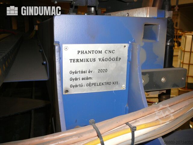Plazmas griešanas mašīna GEPELEKTRO Phantom CNC