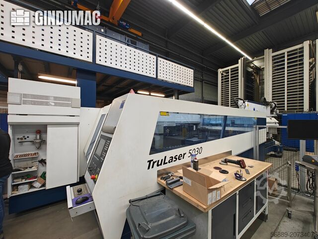 Машина лазерной резки CO2 TRUMPF TruLaser 5030 + LiftMaster + Stopa