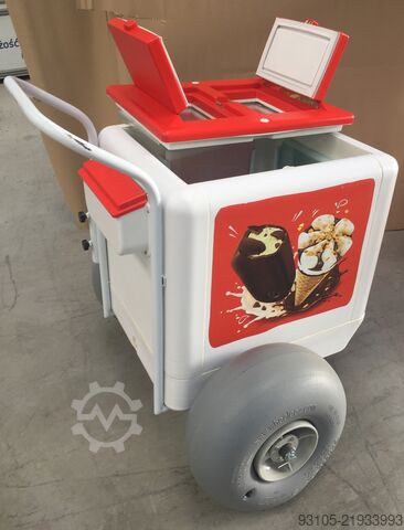 FRICON BEACH PUSH CART Beach ICE CREAM FRICON PUSH CART