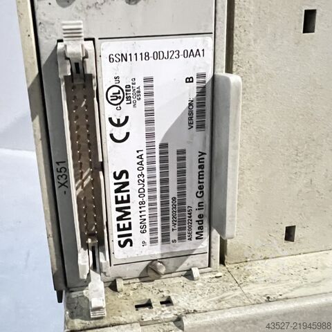 Elektronik / PLC-kontroller SIEMENS 6SN1123-1AA01-0FA1