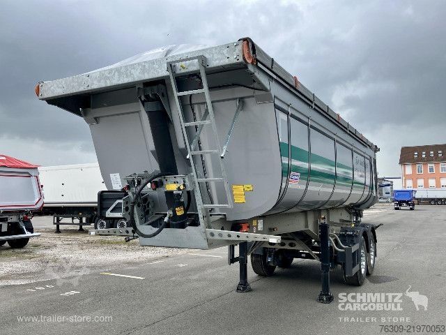 Sơ mi rơ moóc ben Schmitz Cargobull Kipper Stahlrundmulde Thermomulde 24m³