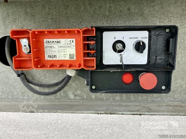 Sơ mi rơ moóc ben Schmitz Cargobull Kipper Stahlrundmulde Thermomulde 24m³