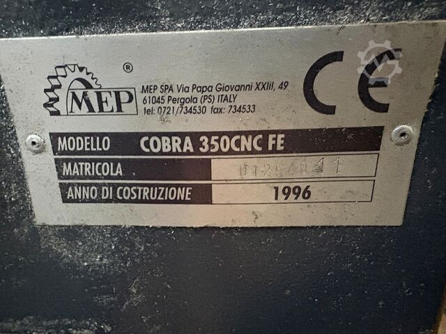 Sierra circular de corte en frío MEP Cobra350CNC FE