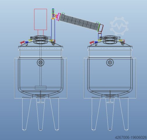 압력 용기 SMA GmbH Vaccudes200