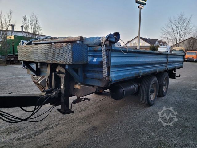 Trojsmerný sklápačský príves MÜLLER-MITTELTAL Tandemkippanhänger KA-TA-T 13,5 Kippanhänger Luf