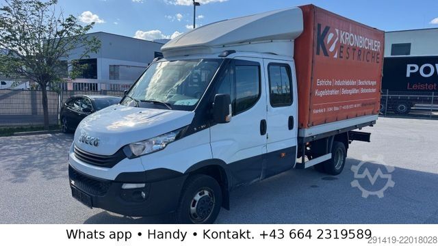Transporter mit Pritsche & Plane IVECO Daily 50C35 Doka Pritsche Plane Bj 2017