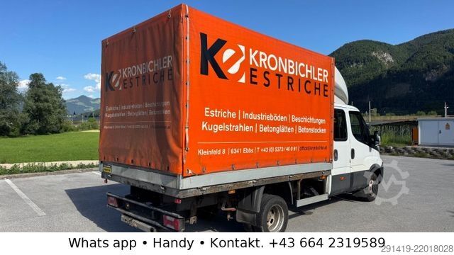 Transporter mit Pritsche & Plane IVECO Daily 50C35 Doka Pritsche Plane Bj 2017