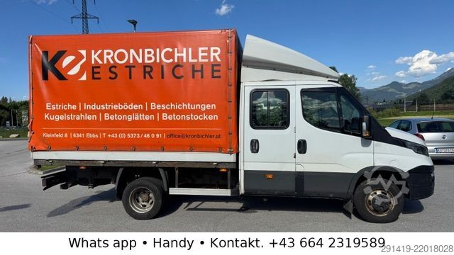 Transporter mit Pritsche & Plane IVECO Daily 50C35 Doka Pritsche Plane Bj 2017