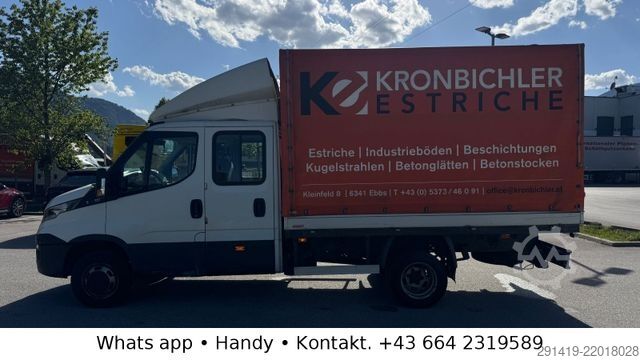Transporter mit Pritsche & Plane IVECO Daily 50C35 Doka Pritsche Plane Bj 2017