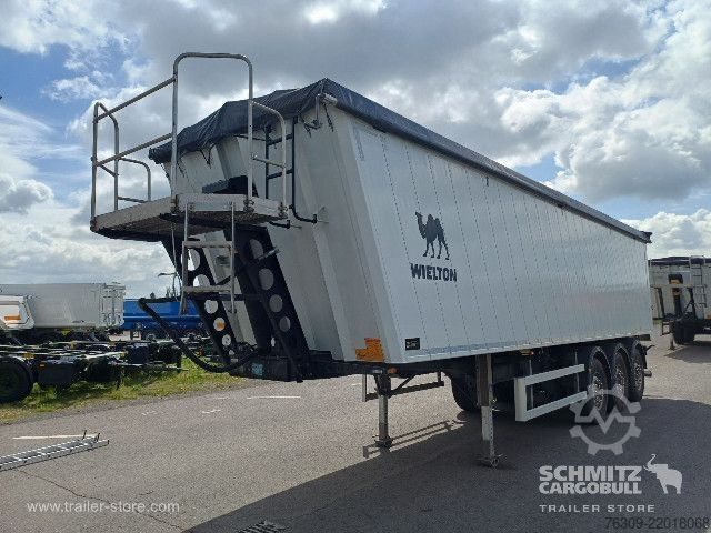 Напівпричіп-самоскид Wielton Kipper Alukastenmulde 51m³