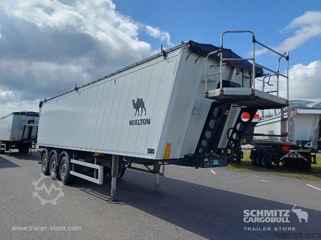 Напівпричіп-самоскид Wielton Kipper Alukastenmulde 51m³