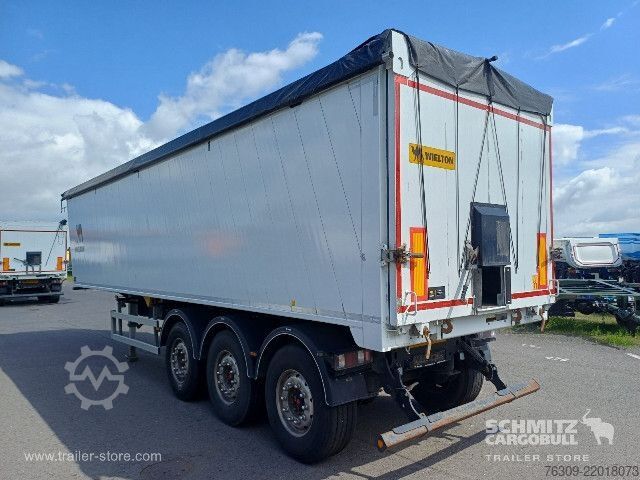Напівпричіп-самоскид Wielton Kipper Alukastenmulde 51m³