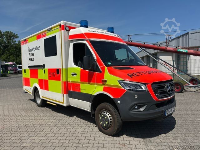 Пожарная машина MERCEDES-BENZ Sprinter 519 / 4x4 / RTW / WAS / Trage
