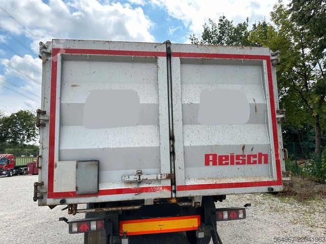 Trailer truk bak jungkit REISCH RHKS-3-SG13 Kippmulde 50m3 Schrottmulde Abbruch