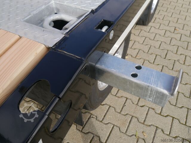 Remolque de plataforma baja Fliegl Tiefladeanhänger DTS 300 L=6,5 m Luft/FH