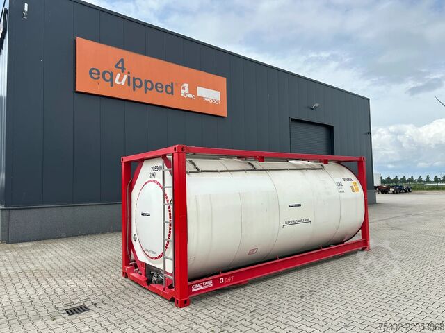 Contenedor cisterna CIMC 20FT ISO / 25.060L / 1-COMP / 3 BAFFLES / UN PO...