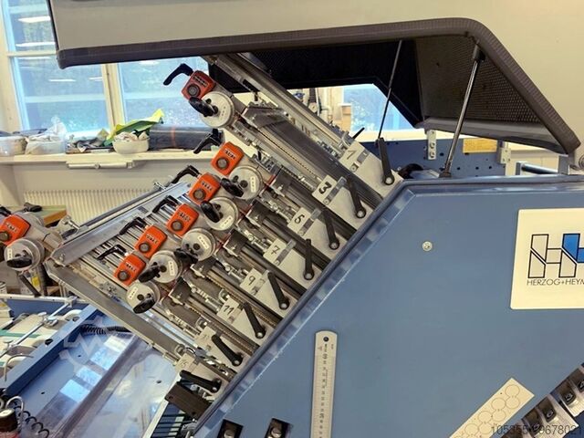 Herzog Heymann M7 plegadora múltiple Herzog + Heymann All Herzog + Heymann Buckle Folding Machines models