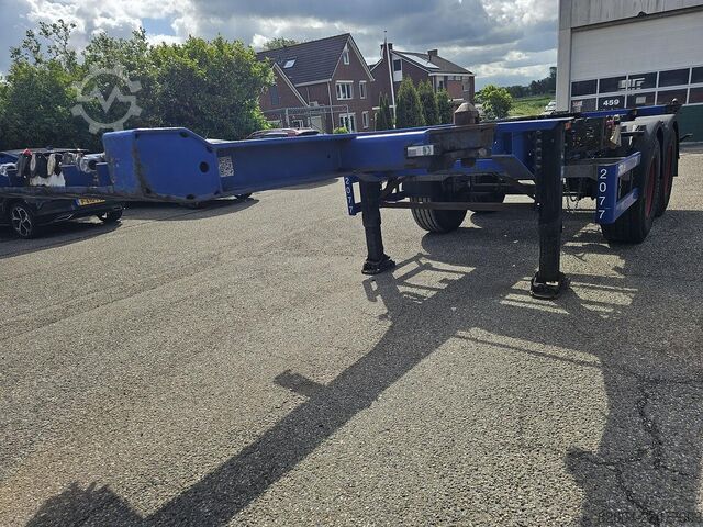 Transporte de contenedores KRONE F.ATL 20-BPW DRUM-STEEL SPRINGS.