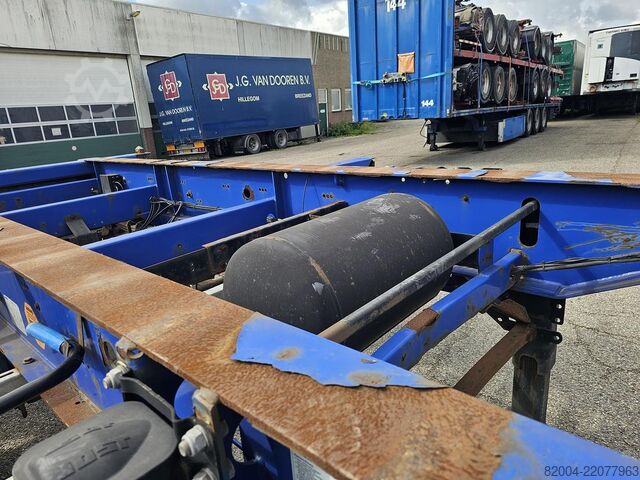 Transporte de contenedores KRONE F.ATL 20-BPW DRUM-STEEL SPRINGS.